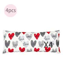 最佳平价柔软超细纤维枕套 - 枕套，低过敏性透气枕套，大号加长标准尺寸、皇后尺寸、单人床尺寸、双人床尺寸、加大双人床尺寸、欧式尺寸和方形尺寸，四季皆宜的床上用品套装 - 彩色 - 查看 21