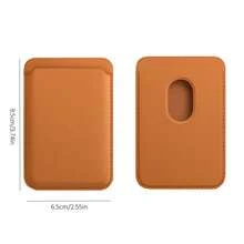 Apple Magsafe Magnetic PU Leather Card Holder Back Case