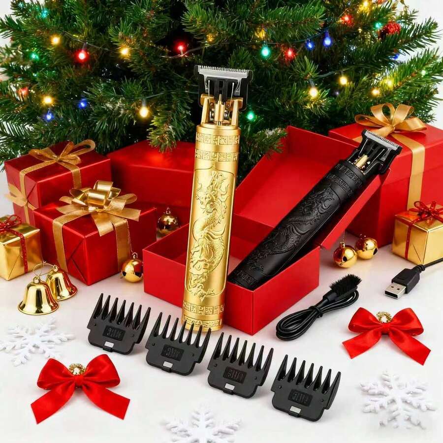 Hair Clippers For Men, Hair Clipper Shaver,Men's Wireless Hair Cutting And Shaving Machine Hair Clipper Integrated, USB Charging Beard Trimmer, Practical And Portable Design Allows You To Show Excellent Image Anytime, Anywhere, Men's Razor, Christmas/Halloween/Father's Day Gift