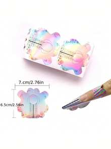 200/100pcs Nail Extension Paper Rack, Laser Extension Paper, Nail Extension Strips, Suitable For C-Curve Acrylic UV Gel Nails, Nail Extension Tool Guide Sticker Set, Nail Art Supplies, Nail Tools, Nail Art Tools, Back To School, Nails, Nail Tools, Press-On Nails