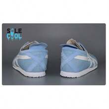 ASICS OnitsukaTiger SERRANO Blue Shoes D786N-5401 - Xanh và trắng - Xem 5