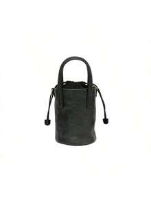 Women Top Handle Bags - Black - View 4