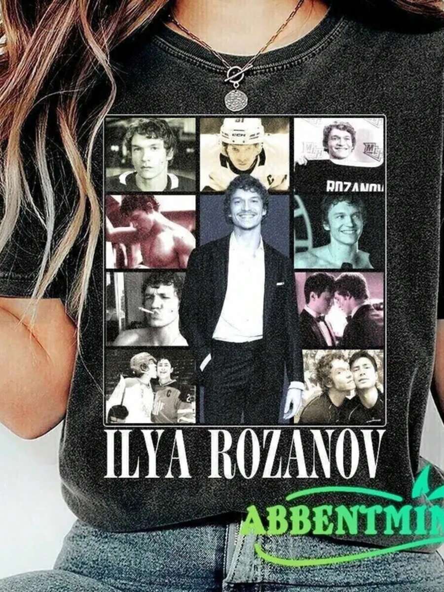 Ilya Rozanov Eras T0ur Shirt, Retro Movie Tee - Black - View 1