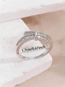 026 欧洲、美式/日式、韩式/中东时尚经典可爱可调节尺寸女童戒指，2026 情人节、节日特惠促销 - YR0769 - 查看 4