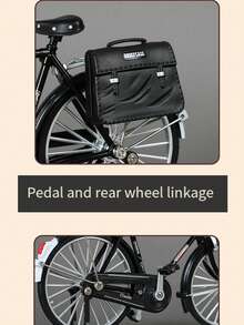 New 28-Inch Bicycle Model, Toy For Teenagers, Classic Retro Assembling Simulation Mountain Bike, DIY Handmade Assembling Toy - Multicolor - View 9