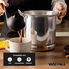 Vasconia Vaporera Esencial de Aluminio 5.8 Litros - Pago - Ver 3