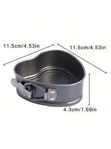 High-Quality Non-Stick Steel Baking Pan, Adjustable Bottom Lock, Suitable For Mousse Cakes, Desserts And Pastries - Baking Cake Mold - Multicolor - View 2