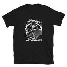 Hohner Accordion Skeleton T-Shirt - 黑色 - 查看 1