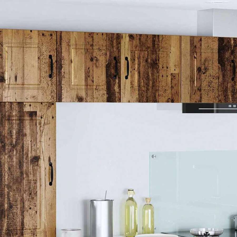vidaXL Armário de cozinha Kalmar Bois antigo 40 x 31 x 40 cm - Castanho - Ver 1