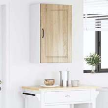 vidaXL Armadio da cucina con étagère Chêne Sonoma 50 x 31 x 80 cm - Castano - Visualizzare 4