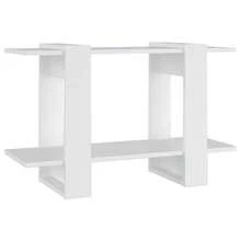 vidaXL Bibliothèque/Séparateur de pièce Blanc 80x30x51 cm - Blanc - Voir 2