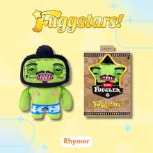 Spin Master Fugg Stars 9英寸毛绒玩具，官方正品，趣味丑陋怪兽毛绒玩具，拥有类似人类的牙齿，丑萌怪兽成人趣味玩偶，完美的毛绒玩具收藏生日礼物 - Rhymer Mcslimer - 查看 6