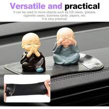 Non-Slip Gel Dashboard Sticky Pads Car - Multi-Function Mat Anti-Slip Pad Grip Mount, Washable Reusable Dash Pad - Default - View 5