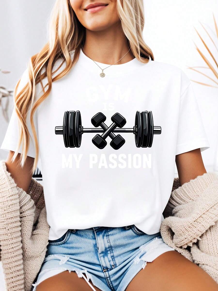Women Sports Tees & Tanks - White - View 1