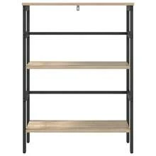 vidaXL Étagère Chêne Sonoma 60 x 29,5 x 81 cm Legno d'ingénierie - Castano - Visualizzare 5