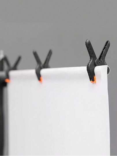 A-Type Nylon Spring Clip Quick Fixing Woodworking Repair Fixing Plastic Photography Backdrop Clip Tool Woodworking Fixing Device Home Handwork Clip Spring Clip Strong Clip Used For Fixing Suitable For Crafts Woodworking Photography Studio