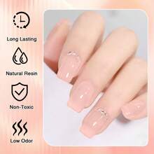 1Pc Hassleless Nail Gel, 15ml Gel Nail Polish, Matching Bottle And Color, Removable Gel Nail Polish Set, Salon-Quality Results, A Must-Have For Women's At-Home DIY Manicures. - 05 - Xem 4