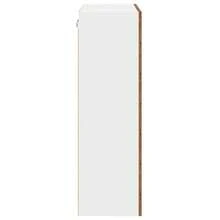 vidaXL Armario suspendido con almacenamiento madera antigua 60 x 31 x 100 cm - Marrón - Ver 7