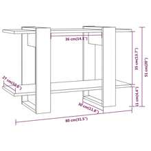 Bookcases - สีดำ - ดู 7