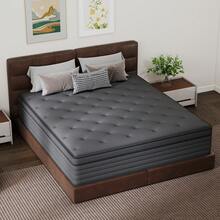 CHEVNI 10/12/14 Inch Gel Memory Foam Mattress – Cooling Comfort, Motion Isolation & Reinforced Edge Support With Breathable Cover – Available In Twin, Full, Queen & King – Bed In A Box - màu đen - Xem 5