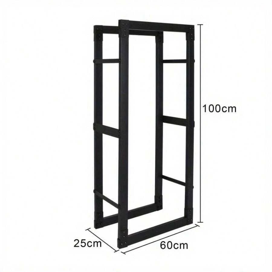 Suportes para lenha - 100 x 60 x 25 cm - Ver 1