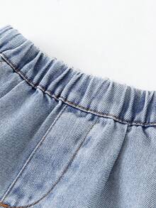 mini bala Baby Boy Denim Jeans, Fade-Resistant, Durable, Soft & Comfortable, Cute Casual, New Spring Long Pants - Denim Light Blue - View 6