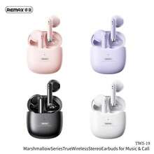 REMAX Marshmallow Series True Wireless Stereo Earbuds For Music&Call TWS-19 - Purple - View 6