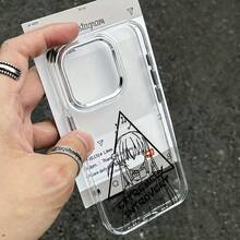 Funda para Teléfono: Nueva Funda de Anime Bocchi Rock Compatible con 17 16e 16 15 14 13 12 11 Pro X XR XSMAX 8 37 Plus, Marco de Lente Metálico Plateado con Cubierta Trasera Suave Transparente17  17promax - transparente - Ver 4