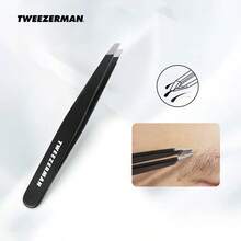 Tweezerman Nhíp tỉa lông mày Micro Charm Slanted - màu đen - Xem 2