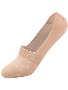 1双男士纯棉隐形短袜，休闲乐福鞋和莫卡辛鞋无缝袜，夏季 - 彩色 - 查看 12