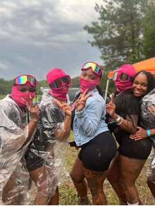 POLASUP 1 st söt rosa ros andningsbar cykelbalaklava, lätt, enkel att rengöra, dubbelt sydd, lämplig för utomhuscykling, motorcykelåkning, vintersporter, vattensporter, solskydd, tygmaterial: spandex, andningsbar, stretchig - Multifärgad - Visa 4