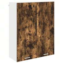 vidaXL Armadio sospeso Chêne fumé 80 x 31 x 100 cm Bois d'ingénierie - Castano - Visualizzare 2