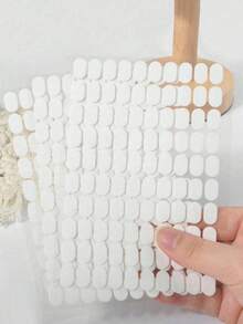 200张美甲贴纸，双面胶美甲展示架，适用于假指甲展示架、美甲贴纸展示架、美甲工具架（不含支架），美甲用品，美甲工具，美甲艺术工具，返校季，美甲，美甲工具，适用于按压式美甲 - 彩色 - 查看 4