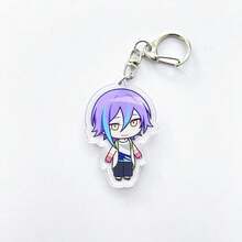 PJSK Project Sekai Colorful Stage Len Rin Character SD Keychain Cosplay Acrylic Keyring Two-Sided Key Chain Pendant Accessories - 4 - 查看 3