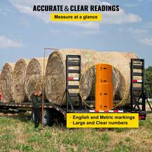 Load Height Measuring Stick 15' Sturdy Fiberglass Truck Height Stick With Adjustable Pole Non-Conductive Truck Height Measuring Stick With Carrying Bag Height Stick For Trucks Car Haulers - 15' - View 4