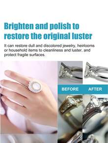Multi-Function Jewelry Cleaning Spray, Gold & Diamond Jewelry Tarnish Remover, Anti-Oxidation Care Liquid - Multicolor - View 2