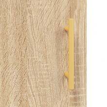 vidaXL Armadio murale chêne sonoma 60x31x60 cm in legno metalmeccanico - Castano - Visualizzare 9