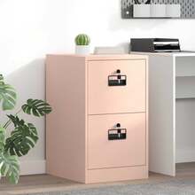 vidaXL Armadietto per  Rosa 44 x 50 x 106,5 cm Acciaio Laminato al Freddo - Rosa - Visualizzare 1