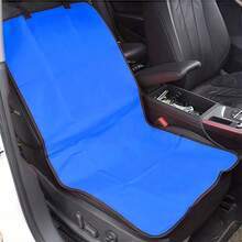 1pc Multi-Color Pet Car Seat Cushion, Anti-Dirty Mat For Rear Passenger Seat, Waterproof Oxford Cloth Pet Car Seat Cover, Rear Seat Protector Mat For Car, Outdoor Travel