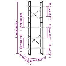 Bookcases - White - View 6