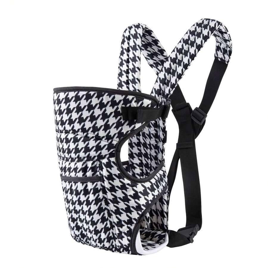 Oaoleer 1PC Baby Carrier, Front & Back Carry, Baby Sling Carrier Portable Newborn Toddler,Child Infant Baby Carrier-Child Carrier Sling,Lightweight Breathabl - 布款-有圖案 - 查看 1