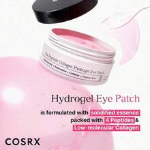 COSRX Pink Peptides Collagen Hydrogel Eye Patch For Puffy Eyes And Dark Circles, Under Eye Mask, 60 Under Eye Patches, Korean Skin Care - 1pcs - View 5