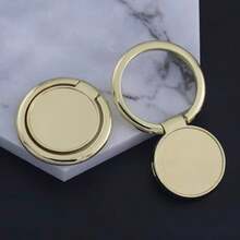 1pc Circular Magnetic Metal Ring Holder Stand, 360° Rotatable - Multicolor - View 7