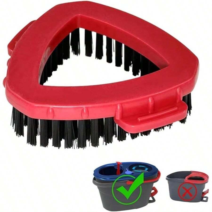 Scrub Brush OCedar RinseClean 2 System, Scrubber Mop Ocedar Spin Mop Stiff Bristle Scrubbing All Purpose 1pcs 2 - Scrub Brush - 1個雙槽清潔刷 - 查看 1