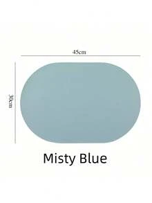 1件防滑耐热餐垫,防水可水洗厨房/餐桌垫兼杯垫,易于清洁室内/室外,仿皮杯垫家居装饰(马卡龙色) - 彩色 - 查看 14