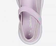 Skechers Girls' Velcro Mary Jane Breathable Mesh Casual Shoes - Pink - View 8