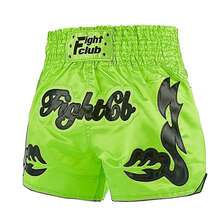 Black Floral Design Boxing Training Shorts, Suitable For Boxing, Fitness, MMA Training And Competitions - Green - View 6