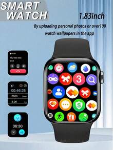 New Smart Watch, Compatible With IOS/Android, Multi-Language Support, Call And Message Notifications, Daily Use And Holiday Gift, Fashionable Design, High-Definition Display