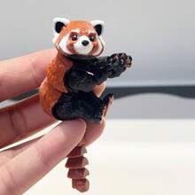 3D Printed Cute Panda Figurine, Plastic Desk Decor Sculpture, Holiday Gift - Multicolor - View 11