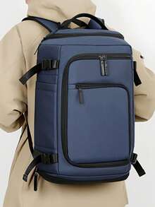 大容量旅行背包，带鞋仓，户外徒步旅行背包 - A - 查看 11